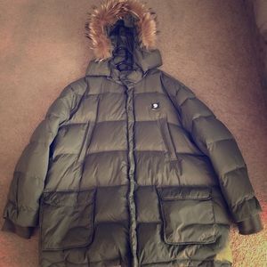 State property ruffle winter coat